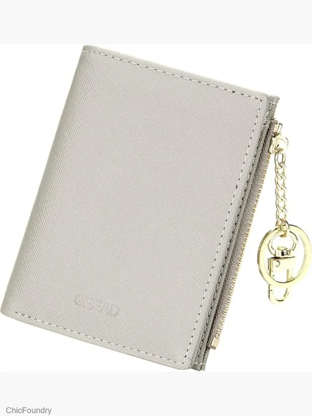 Bifold Slim Wallet Zipper Coin Purse Card Holder Women